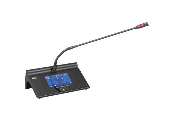 觸摸屏和電子桌牌式視像表決同傳主席單元    HB-1905CVBS