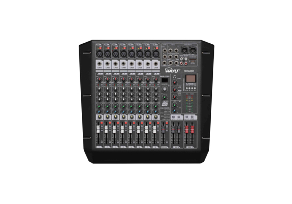 8路二編組帶MP3調(diào)音臺(tái)    HB-608